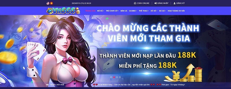 Link truy cập trang chủ VN666 chính thức tại Việt Nam